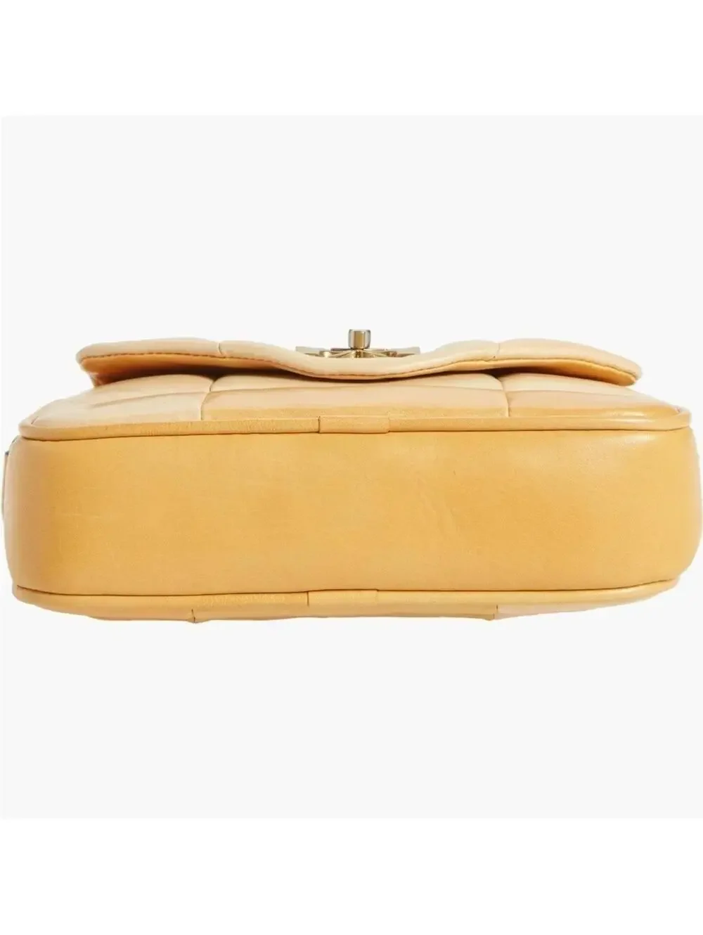 Tory Burch Kira Mini Leather Patchwork Camera Bag NWT Golden Straw Mix